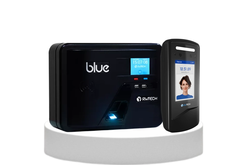 relógio de ponto blue